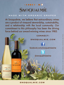Snoqualmie - Handout Card/ Waitstaff Card