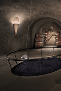 Stag's Leap Wine Cellars - Cave with Pendulum