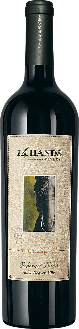 14 Hands Winery The Reserve Cabernet Franc Bottle