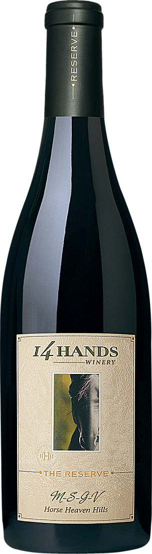 14 Hands Winery The Reserve MSGV Red Blend Bottle