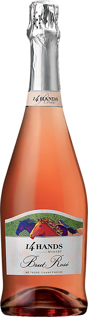 14 Hands Winery Brut Rosé Bottle