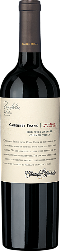 Chateau Ste. Michelle 2014 Limited Release Cabernet Franc Columbia Valley