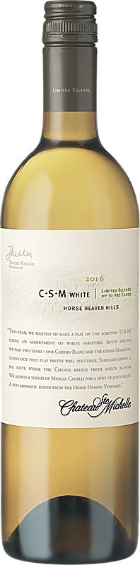Chateau Ste. Michelle 2016 Limited Release C-S-M White Wine Horse Heaven Hills