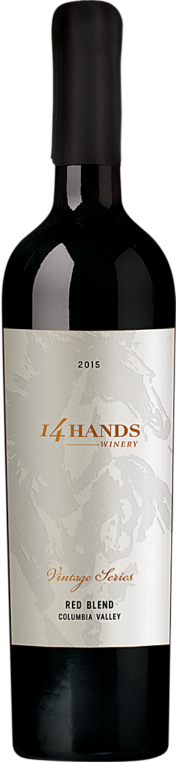 14 Hands 2015 Vintage Series Red Wine Blend Label 1 Columbia Valley