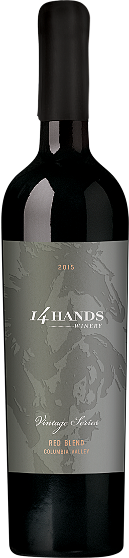 14 Hands 2015 Vintage Series Red Wine Blend Label 3 Columbia Valley