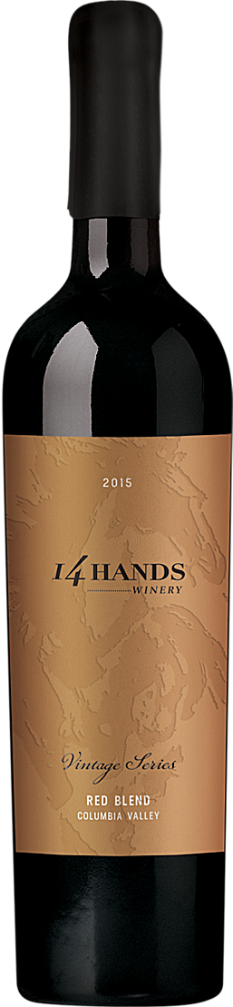 14 Hands 2015 Vintage Series Red Wine Blend Label 2 Columbia Valley
