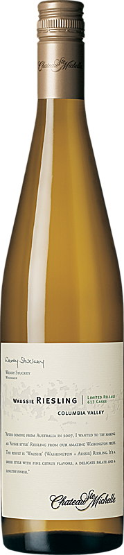 Chateau Ste. Michelle Waussie Riesling Limited Release Bottle