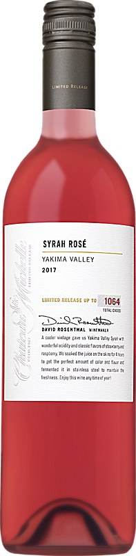 Chateau Ste. Michelle 2017 Limited Release Syrah Rosé Yakima Valley