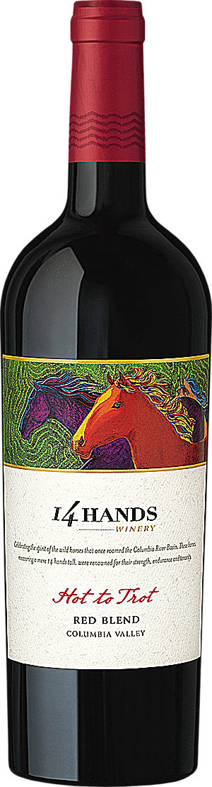 14 Hands 2014 "Hot to Trot" Smooth Red Wine Blend Columbia Valley
