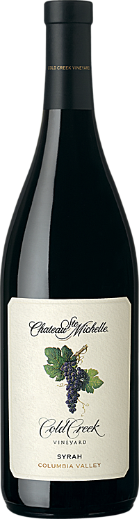 Chateau Ste. Michelle Cold Creek Vineyard Syrah Bottle
