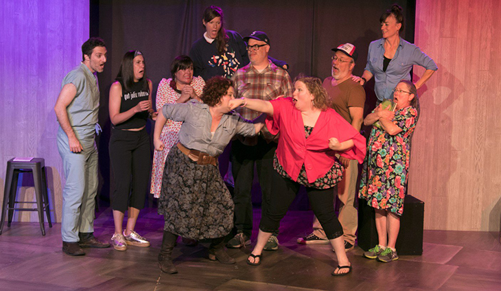 Unexpected Productions Improv group