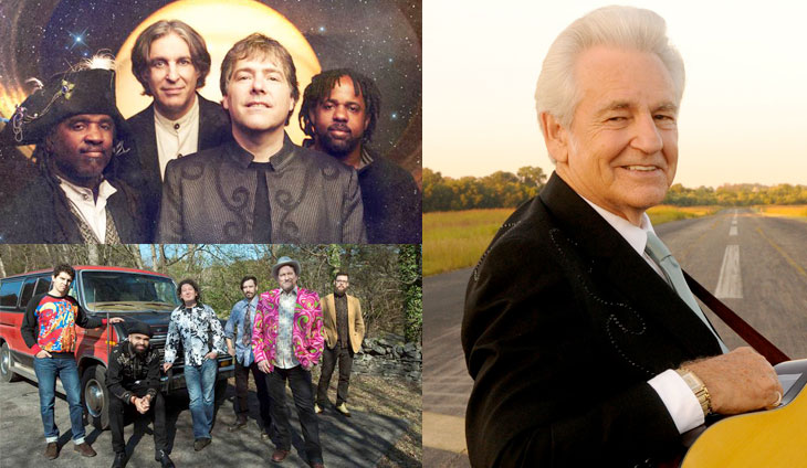 Del McCoury, The Flecktones, Jerry Douglas Band
