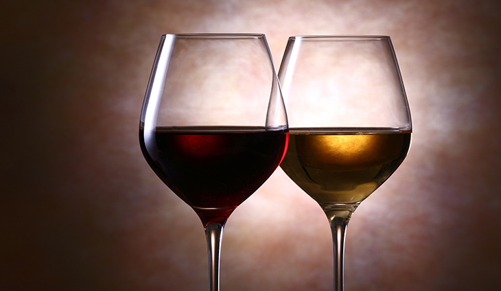 wine glasses