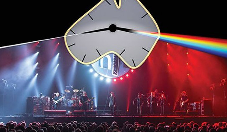 Australian Pink Floyd on a stage