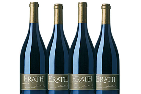 4 bottles of Leland Vineyard Pinot Noir