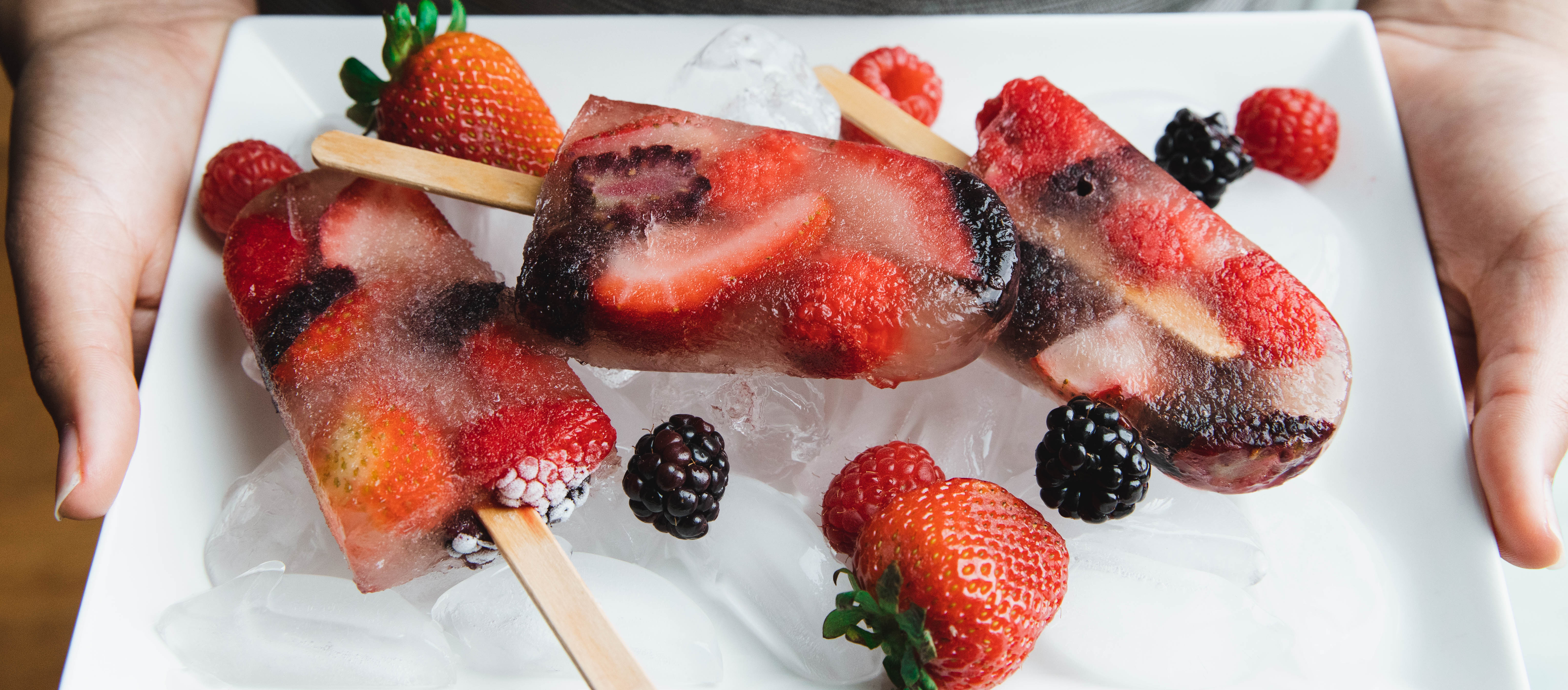 Rosé Popsicles
