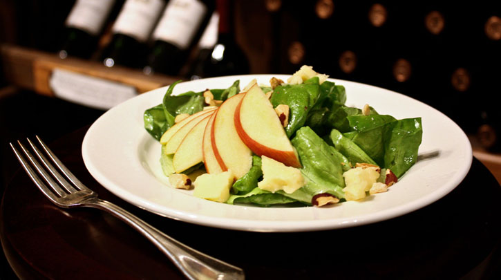 Washington Apple Salad with Hazelnuts
