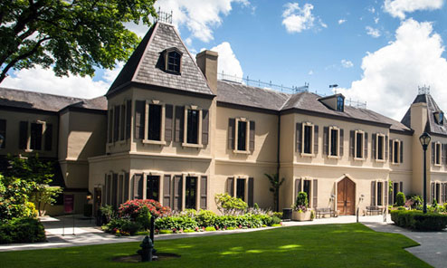 Exterior of Chateau Ste. Michelle Winery